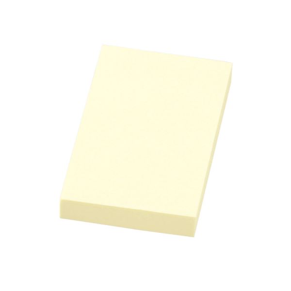 (まとめ) 百獣の王事務器ふせん［リペタ］ 貼ってはがせるおぼえ書き 76.2×50.8粍 黄色 RL-14 1冊  【×50書き割り】