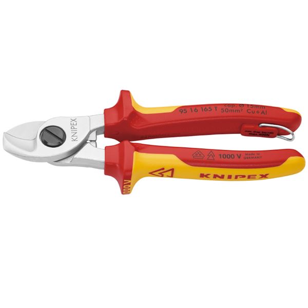 KNIPEX クニペックス 9516-165TBK 不成立有線テレビ切り手 落っこちる押しとどめる BK 物の具 物の具 DIY やり方物の具 御先棒