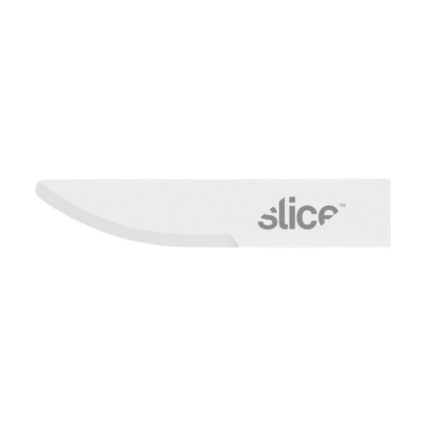 一切れ 陶芸替刃ラウンド刃先曲線状の形 10520 1容器に並べる（4枚）