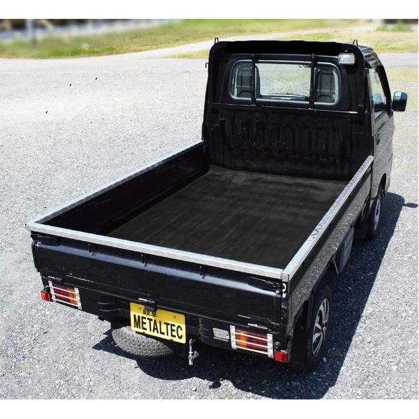 軽トラック用 コの字 アオリ 保護カバー 〔 ダイハツ ハイゼット用 〕 車用品 軽トラ カー用品 外装パーツ【代引不可】|BONATHIA