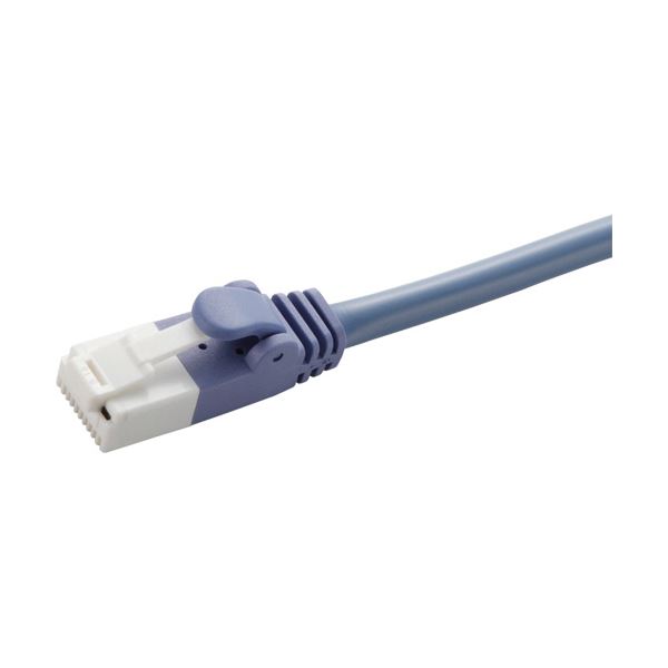 （まとめ）エレコム 爪折れ押しとどめる差し交わす有線テレビ(Cat5E相応う) 青み 2.0m LD-CTXT/BU20 1本【×10仕掛ける】