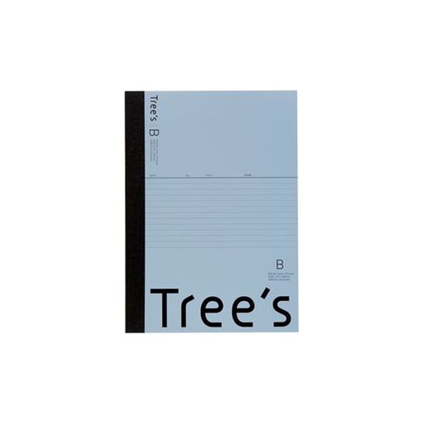 （まとめ）キョクトウ・アソシエイツ Trees B5 B罫 40枚 ブルーグレー【&times;30セット】｜BONATHIA