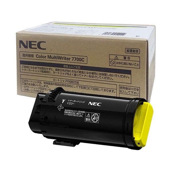 NEC 大電気容量トナーカートリッジ 黄色 PR-L7700C-16 1個