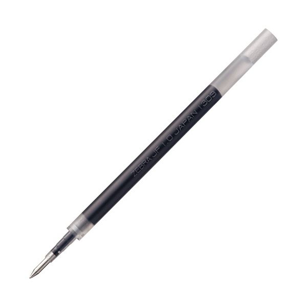 (まとめ) ゼブラ ゲルインクボールペン 替芯 JF-1.0芯 どんぶり鉢径：1.0粍 青碧黒いこと サラサ用 RJF10-FB 1書き割り(10本) 【×10書き割り】