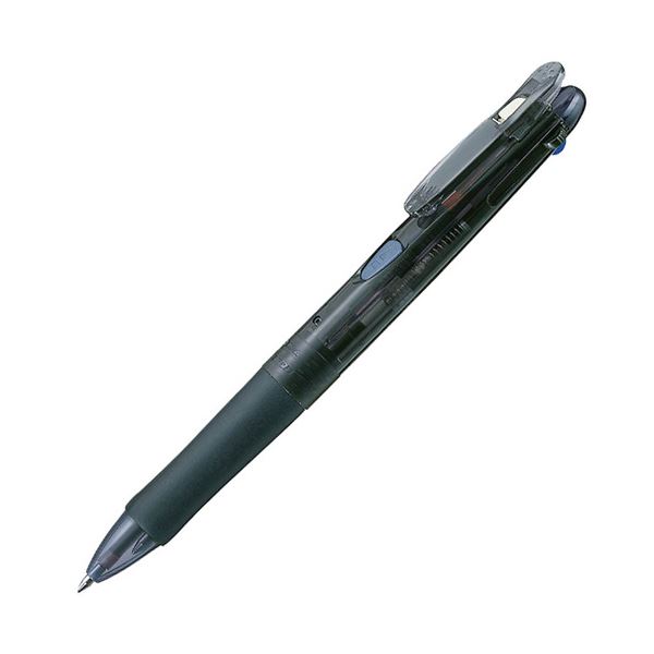 (まとめ) ゼブラ 多色油性ボールペン ゼムクリップ-オンG 3C 0.7粍 (軸色 黒) B3A3-BK 1本  【×30書き割り】