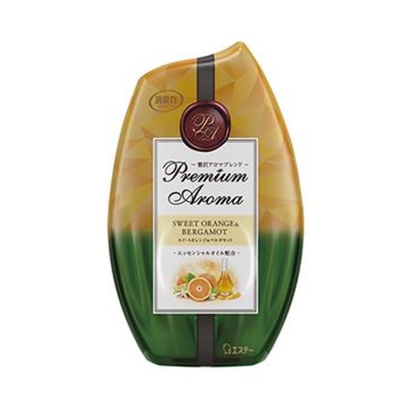 (まとめ)エステー お部屋の消臭力 PremiumAroma スイートオレンジ&ベルガモット 400ml 1セット(3個)【×10セット】|BONATHIA