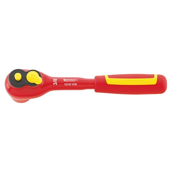 STAHLWILLE スタビレー 12165VDE 3/8SQ 不成立ラチェットハンドル 12430001 物の具 物の具 DIY やり方物の具 御先棒