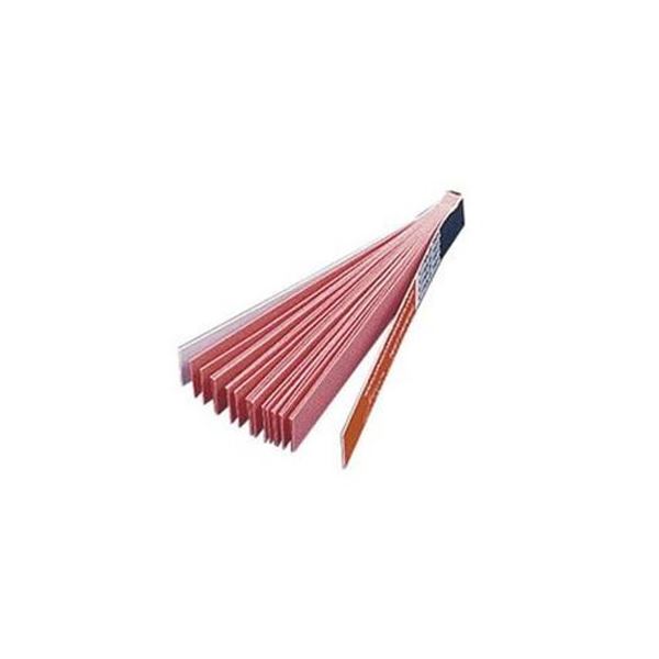 （まとめ）リトマス紙（紙箱入） 赤 20枚綴/10冊 【×10仕掛ける】