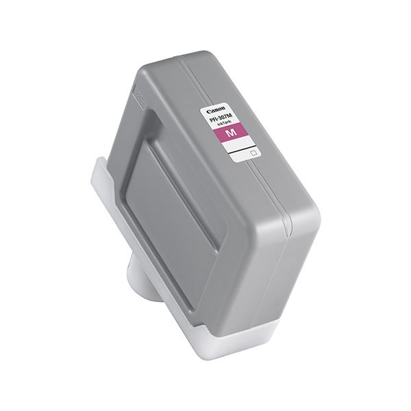 (まとめ) キヤノン Canon インキ貯蔵タンク PFI-307M 染め料マゼンタインク 330ml 9813B001 1個  【×5書き割り】