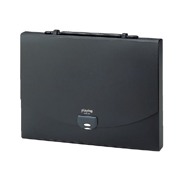 (まとめ) セキセイ プレイングケース AP-952 A4 黒 【×10仕掛ける】 文房具・事務用品-その他