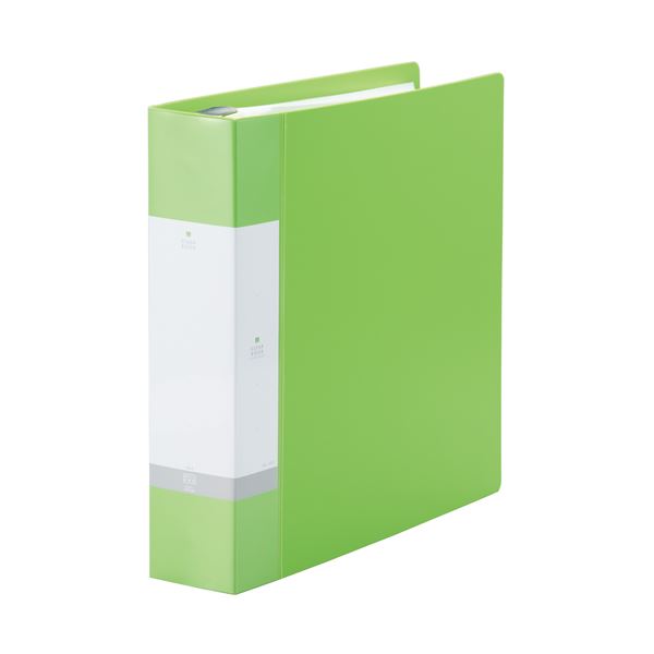 (まとめ）LIHITLAB クリヤーブック リクエストG3808-6 A4S黄緑【×2セット】 6,139円