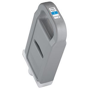 （まとめ） キヤノン Canon インキ貯蔵タンク PFI-707C 染め料シアンインキ 700ml 9822B001 1個 【×3書き割り】
