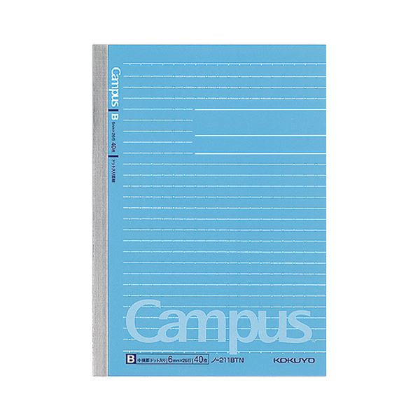 (まとめ) コクヨ 構内万覚え帳(一点入り口・入口罫線) B6 B罫 40枚 ノ-211BTN 1書き割り(10冊)  【×30書き割り】