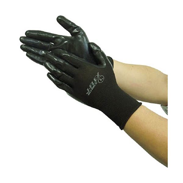 (まとめ) ユニワールド WORKS HOMME J-FLEX ニトリル LL 5650-LL 1双 【×50セット】