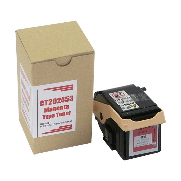 (まとめ）トナーカートリッジ CT202453汎用品 マゼンタ 1個【×3仕掛ける】