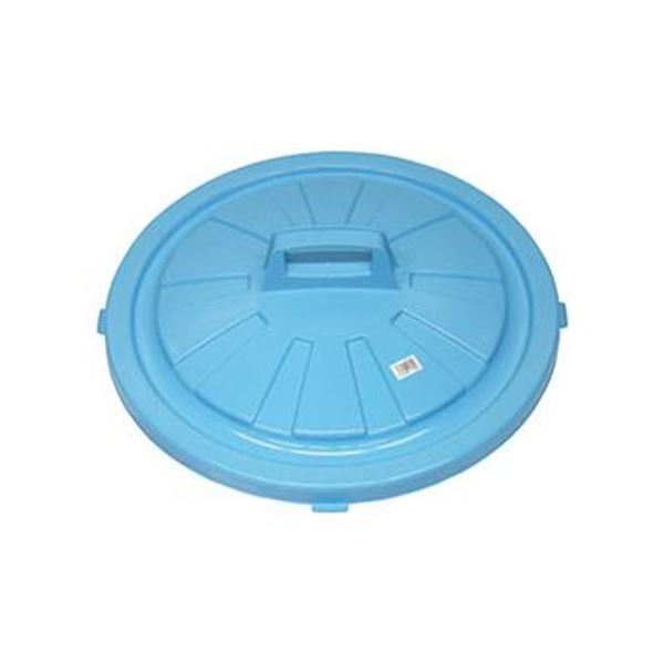 （まとめ）TRUSCO エコペール丸型90L用フタ RBK-90F 1個（本体別売）【&times;5セット】｜BONATHIA
