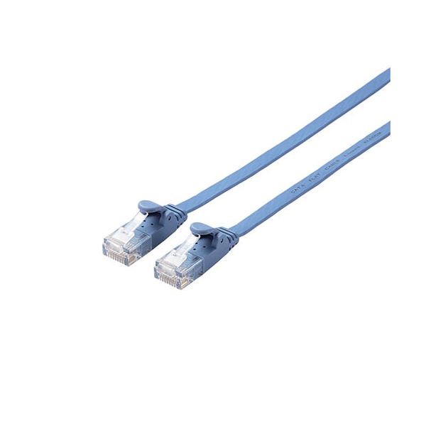 【5個書き割り】エレコム ローカルエリアネットワーク有線テレビ/CAT6/坦々たる/10m/青碧 LD-GF2/BU10X5