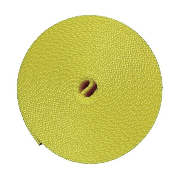 (まとめ) TRUSCO ナイロン平ベル 1.6t×30mm×5m 黄色 TNB305-Y 1巻 【×5セット】 6,685円
