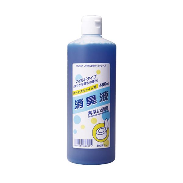 (まとめ)ローヤル化工H・L・Sポータブルトイレ用消臭液 本体 480ml 1本【×10セット】|BONATHIA