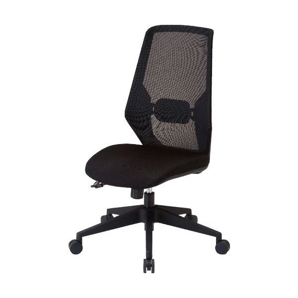 TRUSCO メッシュハイバックチェア VIENTO ブラック MCH-BK 1脚 組立品|BONATHIA