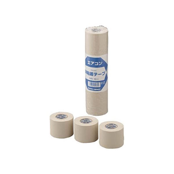 (まとめ) 因幡電機産業 非粘着テープ 幅50mm HN-50-I 1巻 【×30セット】