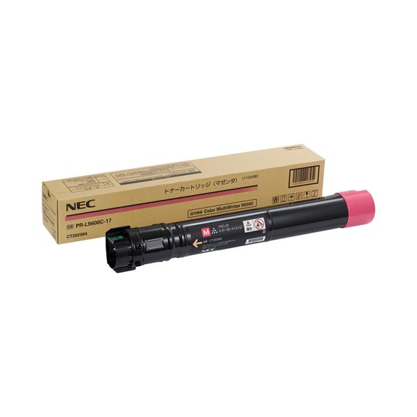 NEC 大静電容量トナーカートリッジ マゼンタ PR-L9600C-17 1個