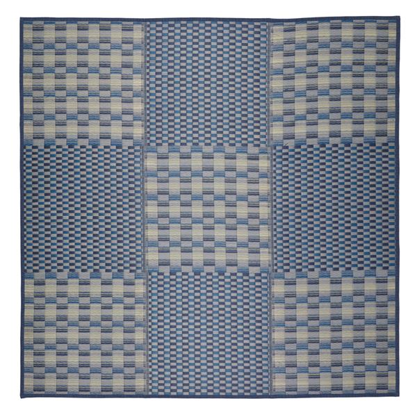 い草 引っ敷き 引っ敷き 約180×180糎 青み 抗菌類 い草コンパクトパフラグ 裏貼り 撥水 キハチ リビング 晩ご飯【代引不可】