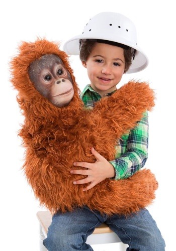 Child's Orangutan Cuddler Puppet コスチューム ハロウィン 子ども コスプレ 衣装 仮装 こども イベント 子ども パーティ ハロウィーン 学芸会 学園祭 学芸会 ショー お遊戯会 二次会 忘年会 新年会 歓迎会 送迎会 出し物 余興 誕生日 発表会｜Mars shop