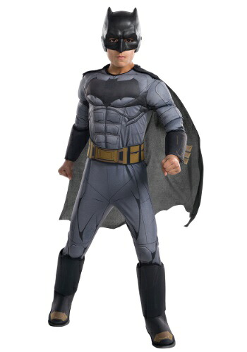 Justice League デラックス バットマン 男の子s コスチューム ハロウィン 子ども コスプレ 衣装 仮装 こども イベント 子ども パーティ ハロウィーン 学芸会 グッズ ザ・バットマン｜Mars shop 8,415円
