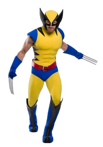 マーベル メンズ ウルヴァリン コスチューム | Premium Marvel Men's Wolverine コスプレ 衣装 仮装 小道具 おもしろい イベント パーティ 発表会 デコレーション リボン アクセサリー レディース おしゃれ かわいい ギフト プレゼント画像