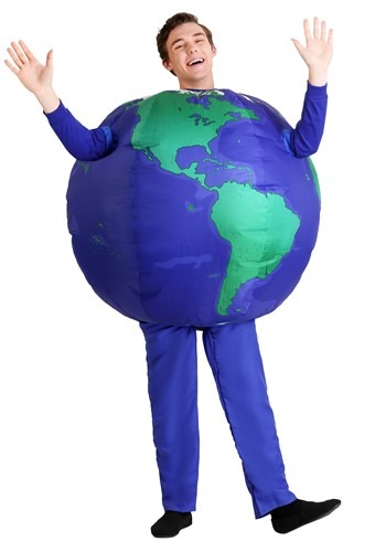 大人用 Inflatable Earth コスチューム ハロウィン メンズ コスプレ 衣装  男性 仮装  男性用 イベント パーティ ハロウィーン 学芸会