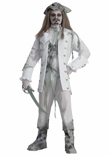 Men's Ghost Captain 海賊 パイレーツ コスチューム ハロウィン メンズ コスプレ 衣装 男性 仮装 男性用 イベント パーティ ハロウィーン 学芸会