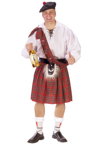 Big Shot Scot コスチューム ハロウィン メンズ コスプレ 衣装 男性 仮装 男性用 イベント パーティ ハロウィーン 学芸会｜Mars shop