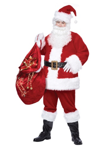 デラックス 大人用 Classic Santa Suit コスチューム ハロウィン メンズ コスプレ 衣装 男性 仮装 男性用 イベント パーティ ハロウィーン 学芸会｜Mars shop