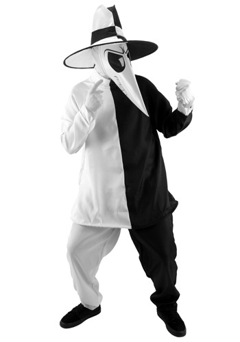 デラックス ブラック and ホワイト Spy コスチューム ハロウィン メンズ コスプレ 衣装 男性 仮装 男性用 イベント パーティ ハロウィーン 学芸会|Mars shop