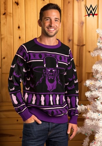 大人用 WWE Undertaker Ugly Christmas Sweater ハロウィン メンズ コスプレ 衣装 男性 仮装 男性用 イベント パーティ ハロウィーン 学芸会｜Mars shop