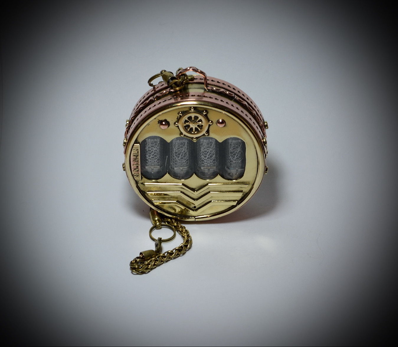 ニキシー管時計 レトロ 楽天市場】ニキシー管 レトロ ステンレス 腕時計 | ニキシー 管 時計