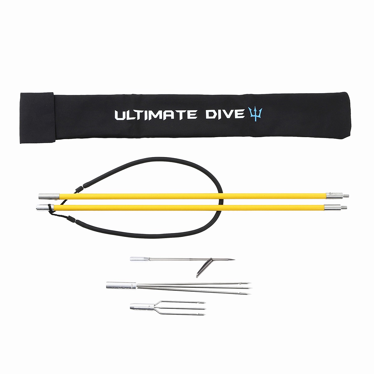 初回限定 1日限定 全品ポイント10倍 楽天1位獲得 Ultimate Dive 6点 セット グラスファイバー 製 2ピース 銛 手銛 スピアフィッシング ヤス 魚 突き モリ 魚突き 先 チョッキ 銛先 手 一本 ゴム ダイビング シュノーケリング シュノーケル スピア 素潜り 全日本