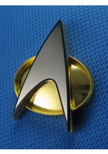 Star Trek The Next Generation Replica Communicator Badge クリスマス ハロウィン コスプレ 衣装 仮装 小道具 おもしろい イベント パーティ ハロウィーン 学芸会画像
