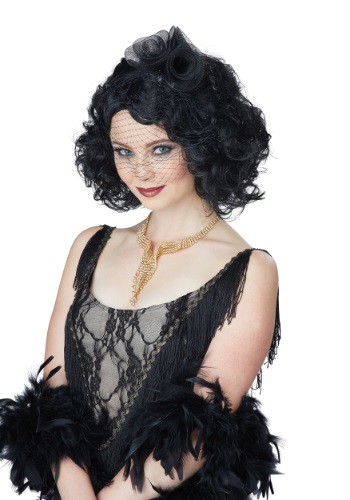 Women's ブラック Savoir Faire ウィッグ クリスマス ハロウィン コスプレ 衣装  仮装 小道具 おもしろい  イベント パーティ ハロウィーン 学芸会 学園祭 学芸会 ショー お遊戯会 二次会 忘年会 新年会 歓迎会 送迎会 出し物 余興 誕生日 発表会