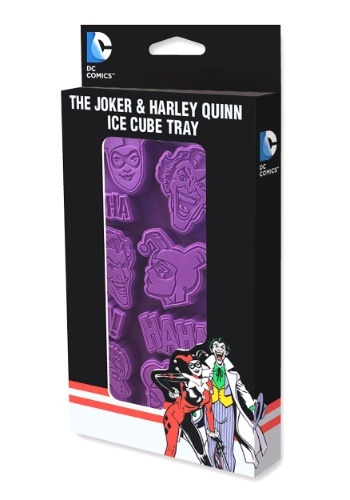 The ジョーカー and Harley Quinn Ice Cube Tray クリスマス ハロウィン コスプレ 衣装  仮装 小道具 おもしろい  イベント パーティ ハロウィーン 学芸会