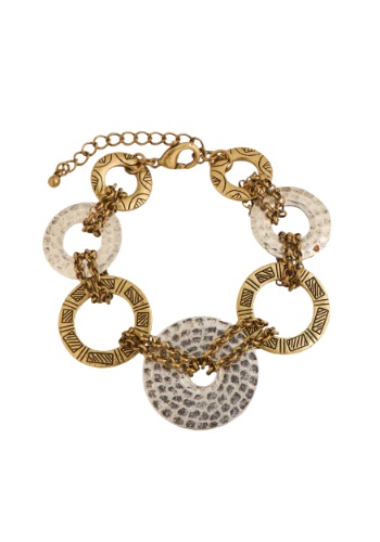 Silver and Gold Loop Bracelet クリスマス ハロウィン コスプレ 衣装  仮装 小道具 おもしろい  イベント パーティ ハロウィーン 学芸会 学園祭 学芸会 ショー お遊戯会 二次会 忘年会 新年会 歓迎会 送迎会 出し物 余興 誕生日 発表会