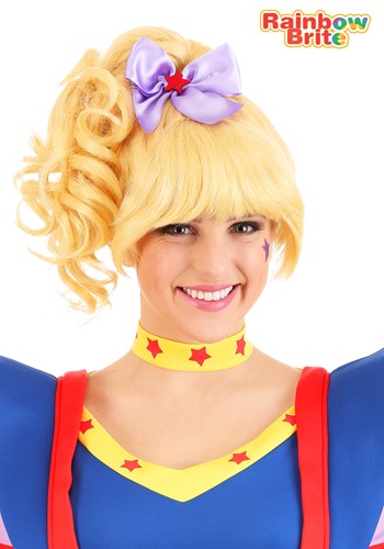 Rainbow Brite ウィッグ for Women ハロウィン コスプレ 衣装  仮装 小道具 おもしろい  イベント パーティ ハロウィーン 学芸会