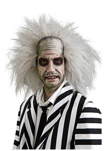 大人用 Beetlejuice ウィッグ ハロウィン コスプレ 衣装  仮装 小道具 おもしろい  イベント パーティ ハロウィーン 学芸会