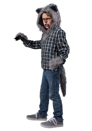Children's Werewolf アクセサリー Kit ハロウィン コスプレ 衣装  仮装 小道具 おもしろい  イベント パーティ ハロウィーン 学芸会