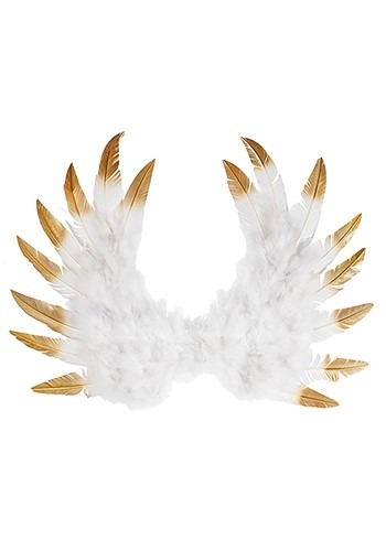 Gold Tipped Angel 羽 ハロウィン コスプレ 衣装  仮装 小道具 おもしろい  イベント パーティ ハロウィーン 学芸会