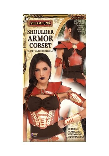 Steampunk Shoulder Harness w/attached Corset for Women ハロウィン コスプレ 衣装  仮装 小道具 おもしろい  イベント パーティ ハロウィーン 学芸会