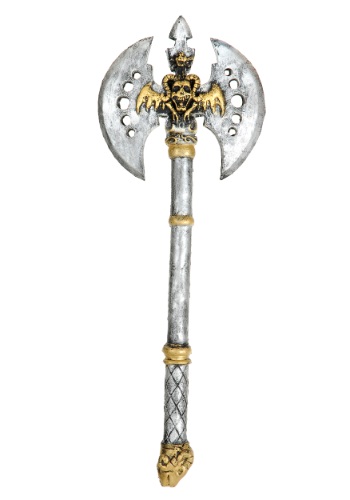 Warlock Double Blade Axe ハロウィン コスプレ 衣装  仮装 小道具 おもしろい  イベント パーティ ハロウィーン 学芸会