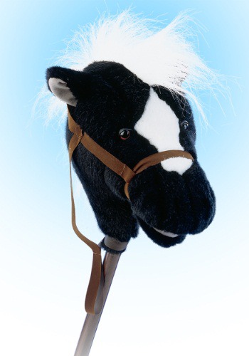 Easy Ride 'Em ブラック Horse on a Stick - 33 Inches  ハロウィン コスプレ 衣装  仮装 小道具 おもしろい  イベント パーティ ハロウィーン 学芸会