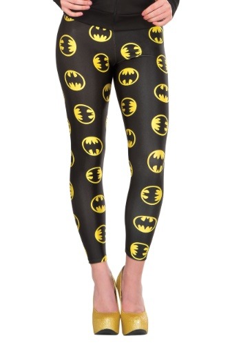 Women's DC Comics Bat女の子 Leggings ハロウィン コスプレ 衣装 仮装 小道具 おもしろい イベント パーティ ハロウィーン 学芸会